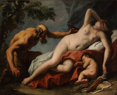 Venere e satiro da Sebastiano Ricci