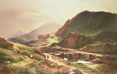 Scena delle Highlands da Sidney Richard Percy