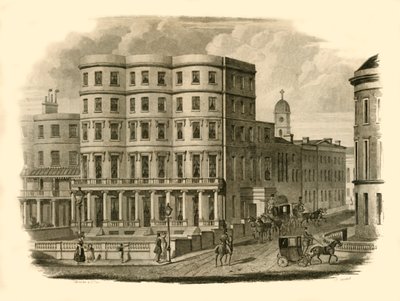 Hotel Bristol, Marine Parade, Brighton, 1835 da Silvester and Co