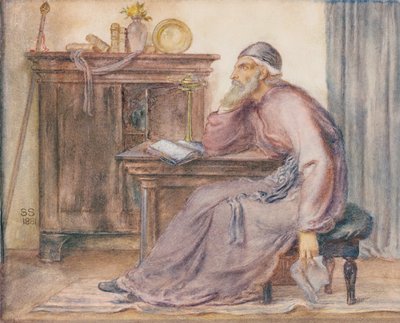 Il veggente da Simeon Solomon