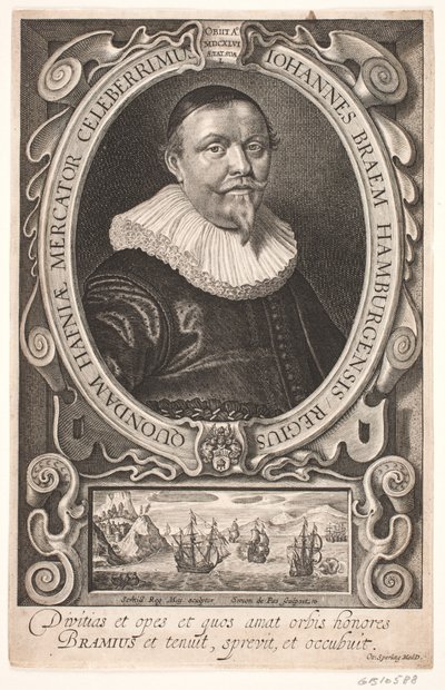 Il mercante Johan Braem da Simon de Pas