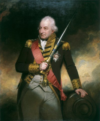 Ammiraglio John Jervis, c1801 da Sir William Beechey