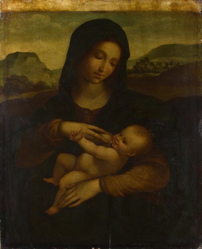 La Madonna col Bambino, c. 1520 da Sodoma