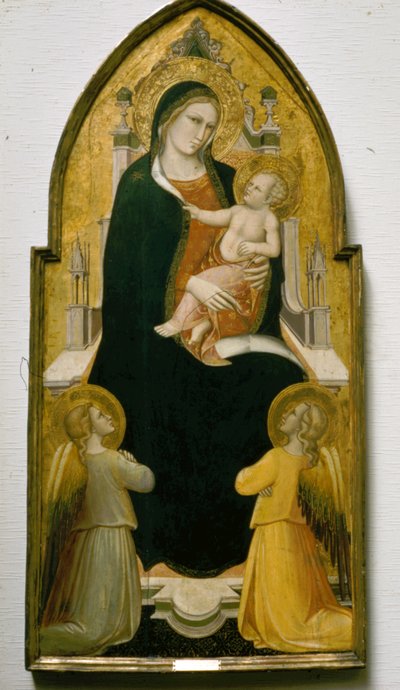 Madonna col Bambino in trono con angeli da Spinello Aretino