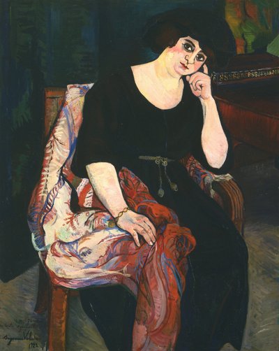 Ritratto di Madame Zamaron da Marie Clementine (Suzanne) Valadon