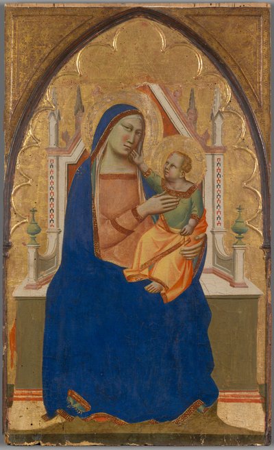 Madonna col Bambino in trono da Taddeo Gaddi