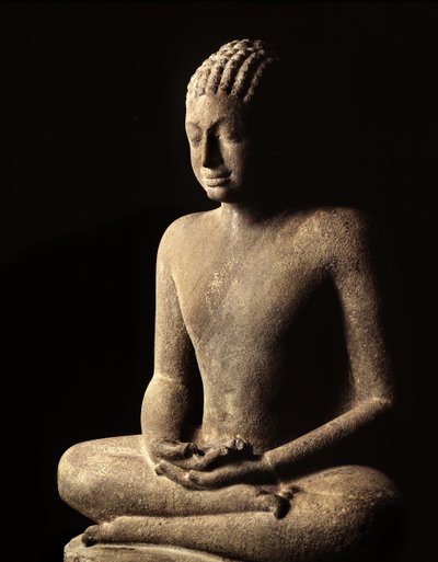 Buddha meditante, periodo Davaravati da Thai School