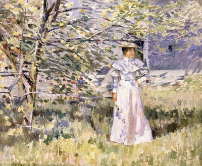 Giardino in Normandia, ottobre da Theodore Robinson