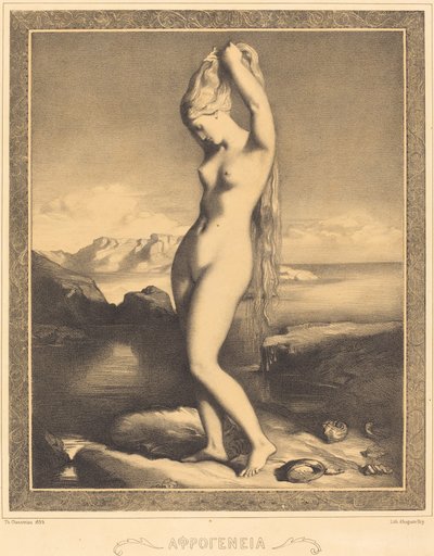 Venere Anadiomene da Théodore Chassériau