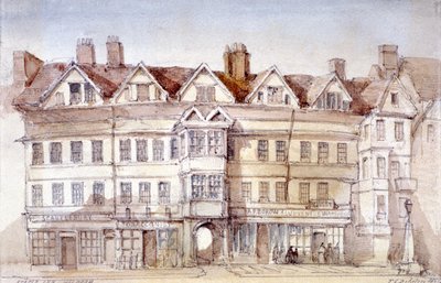 Staple Inn, Holborn, Londra da Thomas Colman Dibdin