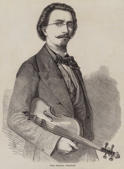 Jean Becker, violinista da Thomas Harrington Wilson