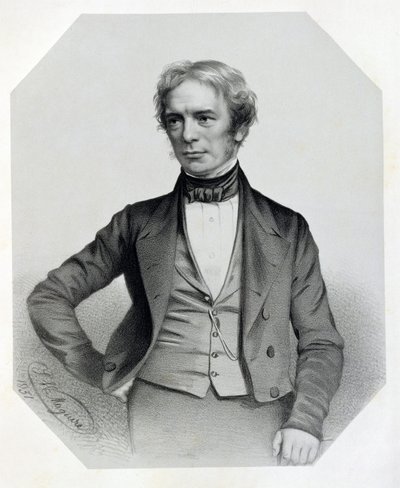 Michael Faraday, 1851 da Thomas Herbert Maguire