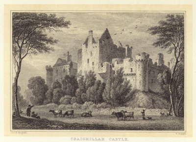 Castello di Craigmillar da Thomas Hosmer (after) Shepherd