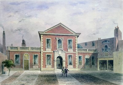 Barber Surgeons Hall, 1846 da Thomas Hosmer Shepherd