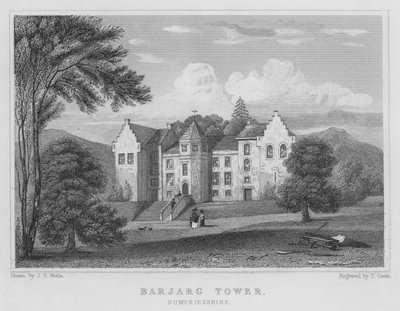 Barjarg Tower, Dumfriesshire da Thomas Hosmer Shepherd