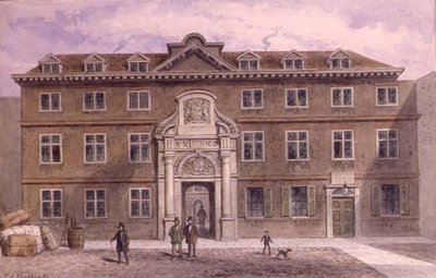 Blackwell Hall, c 1820 da Thomas Hosmer Shepherd