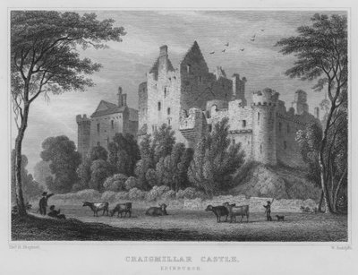 Castello di Craigmillar, Edimburgo da Thomas Hosmer Shepherd