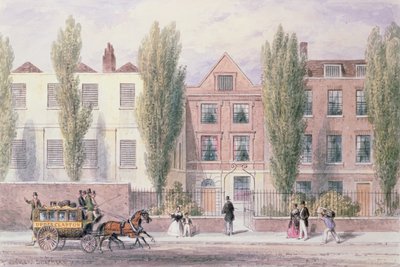 Casa di Fisher, Lower Street, Islington da Thomas Hosmer Shepherd