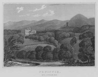 Penicuik, Mid Lothian, NB da Thomas Hosmer Shepherd