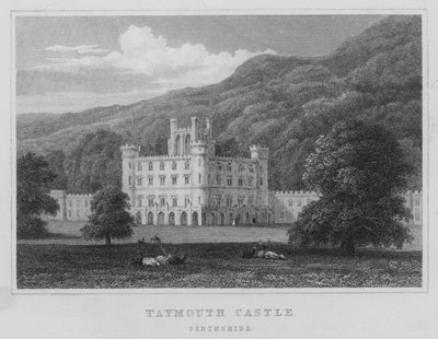 Taymouth Castle, Perthshire da Thomas Hosmer Shepherd