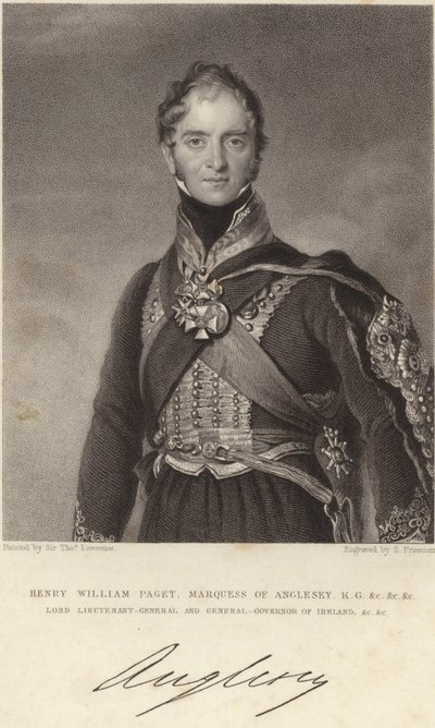 Field Marshal Henry Paget da Thomas Lawrence