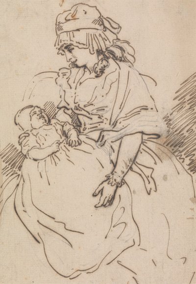 Una Madre e un Bambino da Thomas Rowlandson