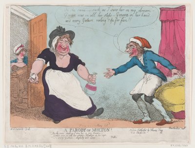 Parodia di Milton da Thomas Rowlandson