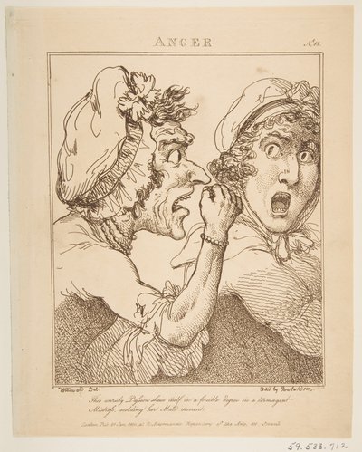 Rabbia da Thomas Rowlandson