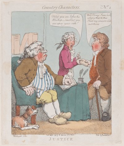 Giustizia, 30 agosto 1799 da Thomas Rowlandson