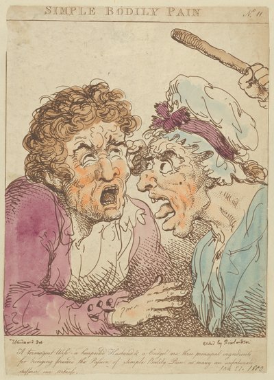 Dolore Corporale Semplice da Thomas Rowlandson