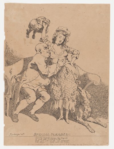 Special Pleading, [marzo 1780] da Thomas Rowlandson