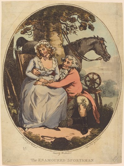 Il cacciatore innamorato da Thomas Rowlandson