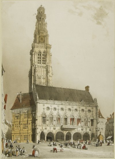 Portico sud della Cattedrale di Chartres da Thomas Shotter Boys