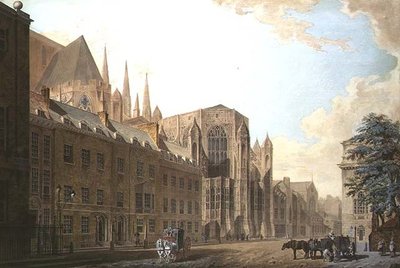 Old Palace Yard, Westminster da Thomas Snr. Malton