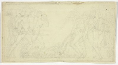 Fregio di guerrieri da Thomas Stothard