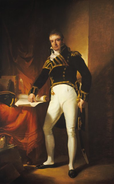 Capitano Charles Stewart, 1811-1812 da Thomas Sully