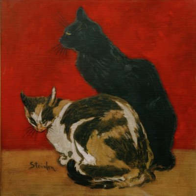 I gatti da Théophile Alexandre Steinlen