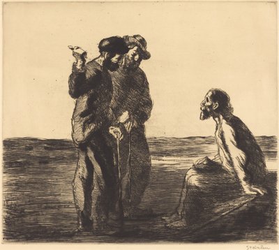 I tre compagni da Théophile Alexandre Steinlen