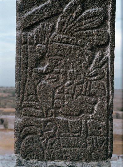 Rilievo del tempio di Tlahuizcalpantecuhtli da Toltec Toltec