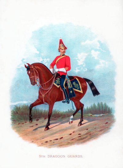 5th Dragoon Guards, 1888 da Unbekannt