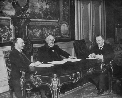 Una conferenza finanziaria degli Alleati, Parigi, 1915 da Unbekannt