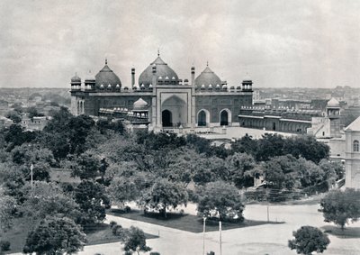 Agra. La Jumma Musjid, c. 1910 da Unbekannt