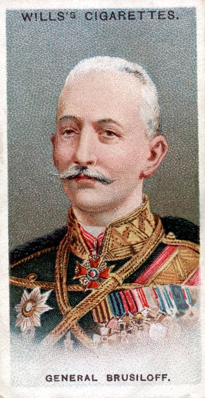 Alexei Brusilov, soldato russo, 1917 da Unbekannt