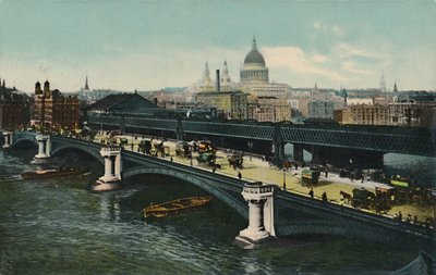 Ponte di Blackfriars, Londra, 1911 da Unbekannt