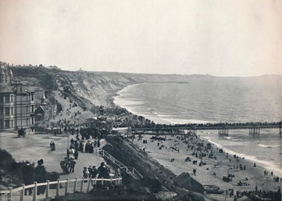 Bournemouth - Vista dalla West Cliff, 1895 da Unbekannt