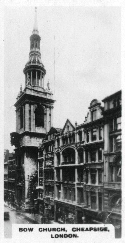 Chiesa di Bow, Cheapside, Londra da Unbekannt