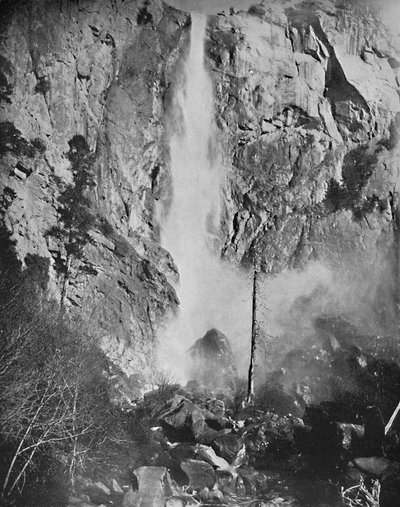 Cascata del Velo da Sposa, Yosemite, Cal., c. 1897 da Unbekannt