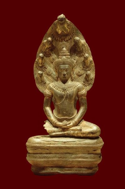 Buddha protetto da Naga da Unbekannt