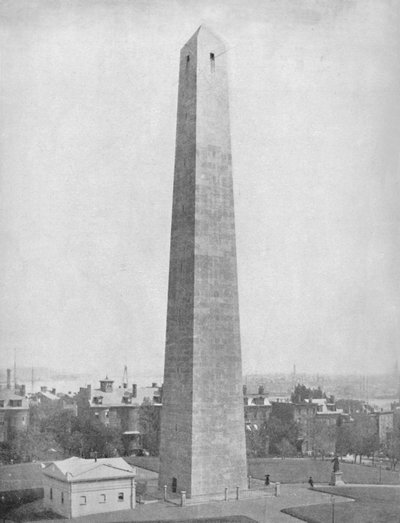 Monumento di Bunker Hill, Charlestown, Massachusetts, c. 1897 da Unbekannt