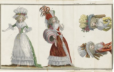 Cabinet des Modes, ou les Modes nouvelles, 1786-1788 da Unbekannt